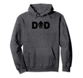 Dad Bigfoot Funny Fathers Day Bigfoot Hoodie - Minimalist Print for Adults - T-Shirt, Sweatshirt, Hoodie