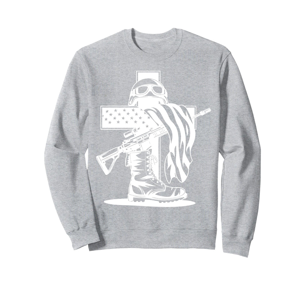 Us Army Veteran Dad Veteran Sweatshirt - Casual Everyday Wear for Adults - T-Shirt, Sweatshirt, Hoodie
