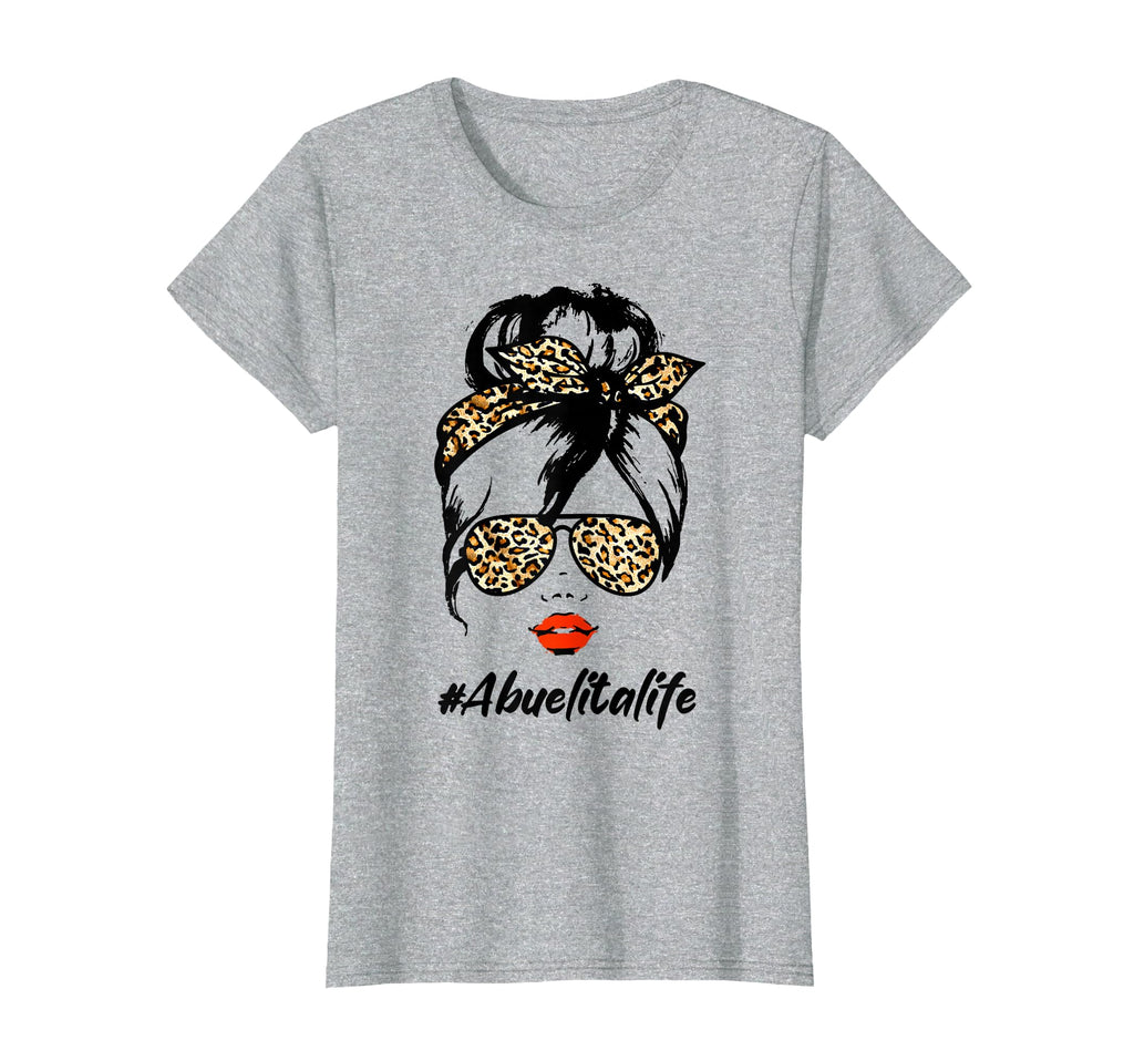 Classy Abuelita Life Leopard Pattern T-Shirt - Custom Art Print for Adults - T-Shirt, Sweatshirt, Hoodie