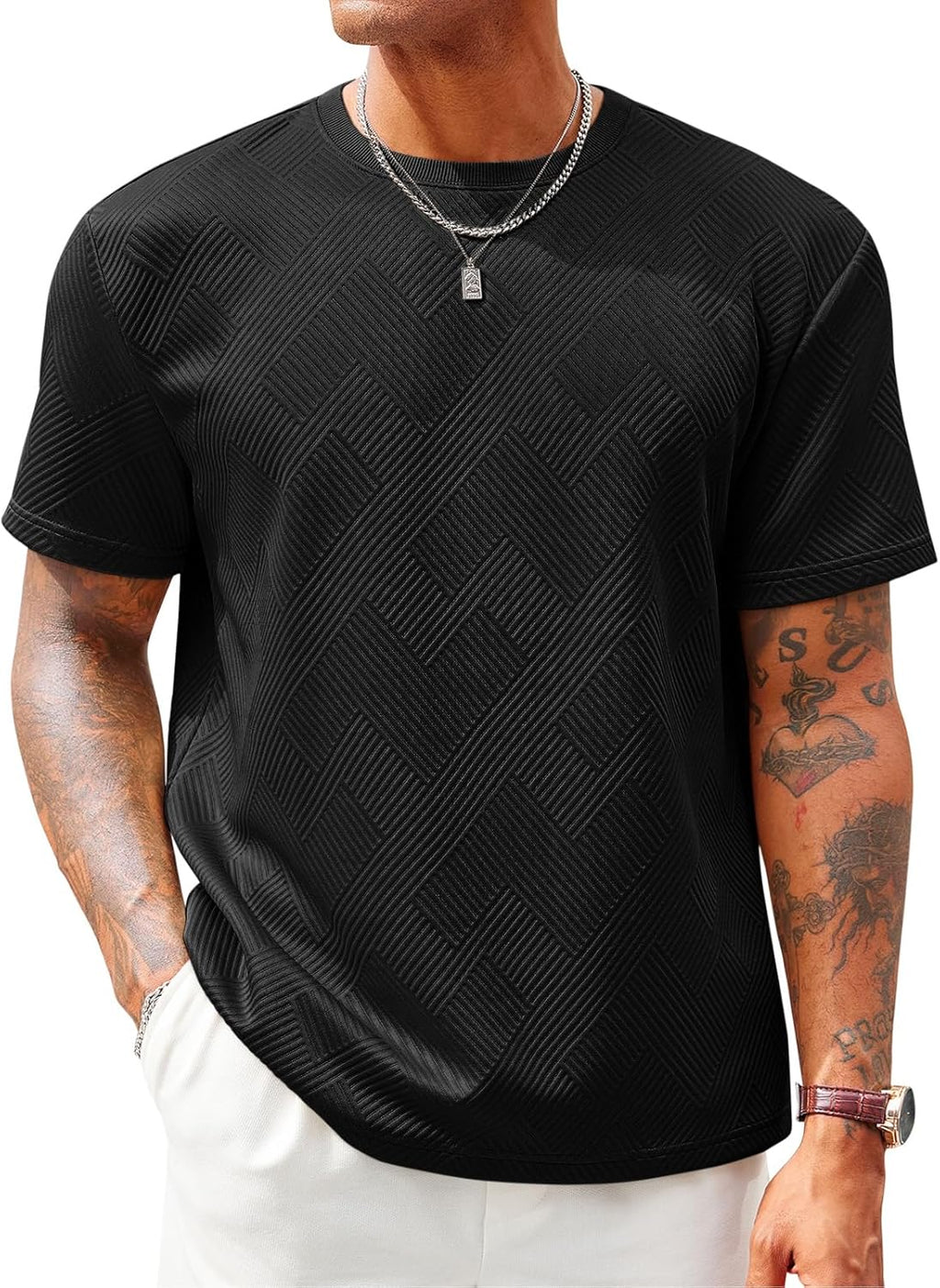 Men's Casual Short Sleeve Crewneck Summer Stretchy - Adult & Kids T-Shirts, Sweatshirts & Hoodies apparel design preview 1