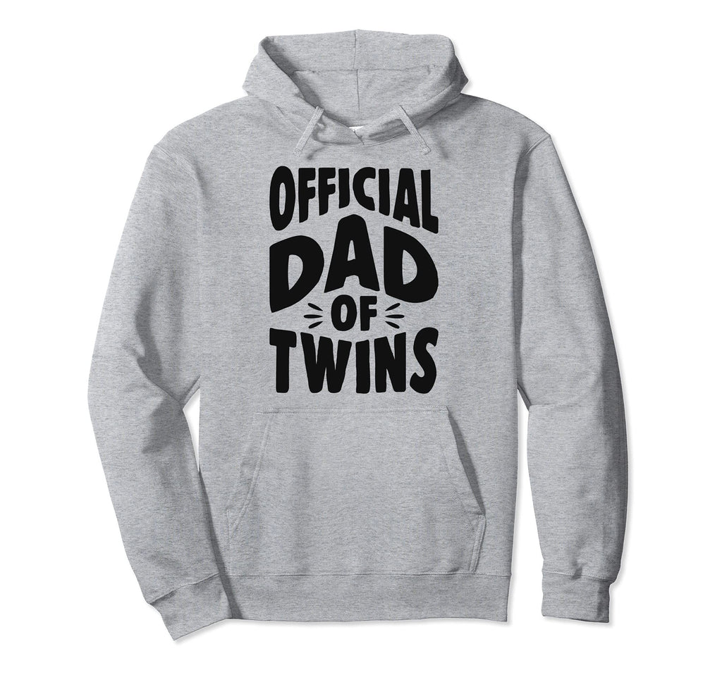 Dad Twins Funny Trendy Unique Fathers Hoodie - Custom Art Print for Adults - T-Shirt, Sweatshirt, Hoodie
