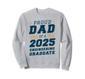 Proud Dad 2025 Engineering Graduate Sweatshirt - Graphic Print Unisex - T-Shirt, Sweatshirt, Hoodie
