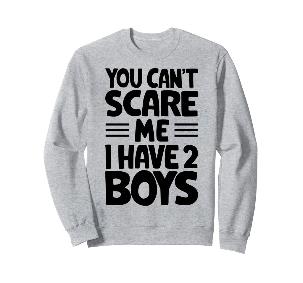 Daddy Two Sons Funny Dad 2 Sweatshirt - Graphic Print Unisex - T-Shirt, Sweatshirt, Hoodie