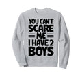 Daddy Two Sons Funny Dad 2 Sweatshirt - Graphic Print Unisex - T-Shirt, Sweatshirt, Hoodie