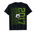 2017 Soccer 9Th Birthday T-Shirt - Custom Art Print for Adults - T-Shirt, Sweatshirt, Hoodie