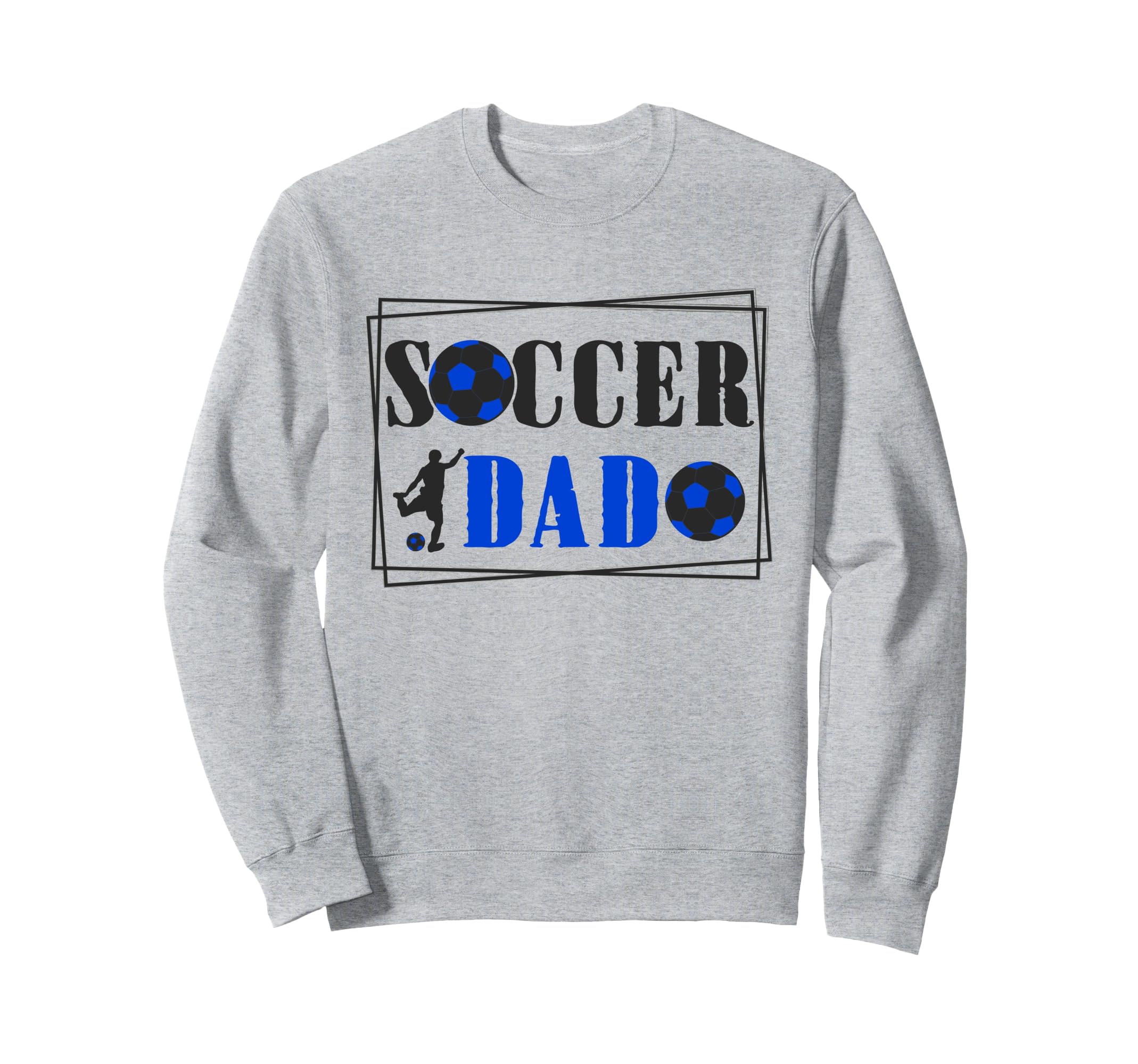 Father Son Daughter Soccer Dad Sweatshirt - Unique Graphic for Adults - T-Shirt, Sweatshirt, Hoodie