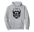 Proud Bearded Ball Dad Funny Fathers Day Hoodie - Unique Graphic Unisex - T-Shirt, Sweatshirt, Hoodie