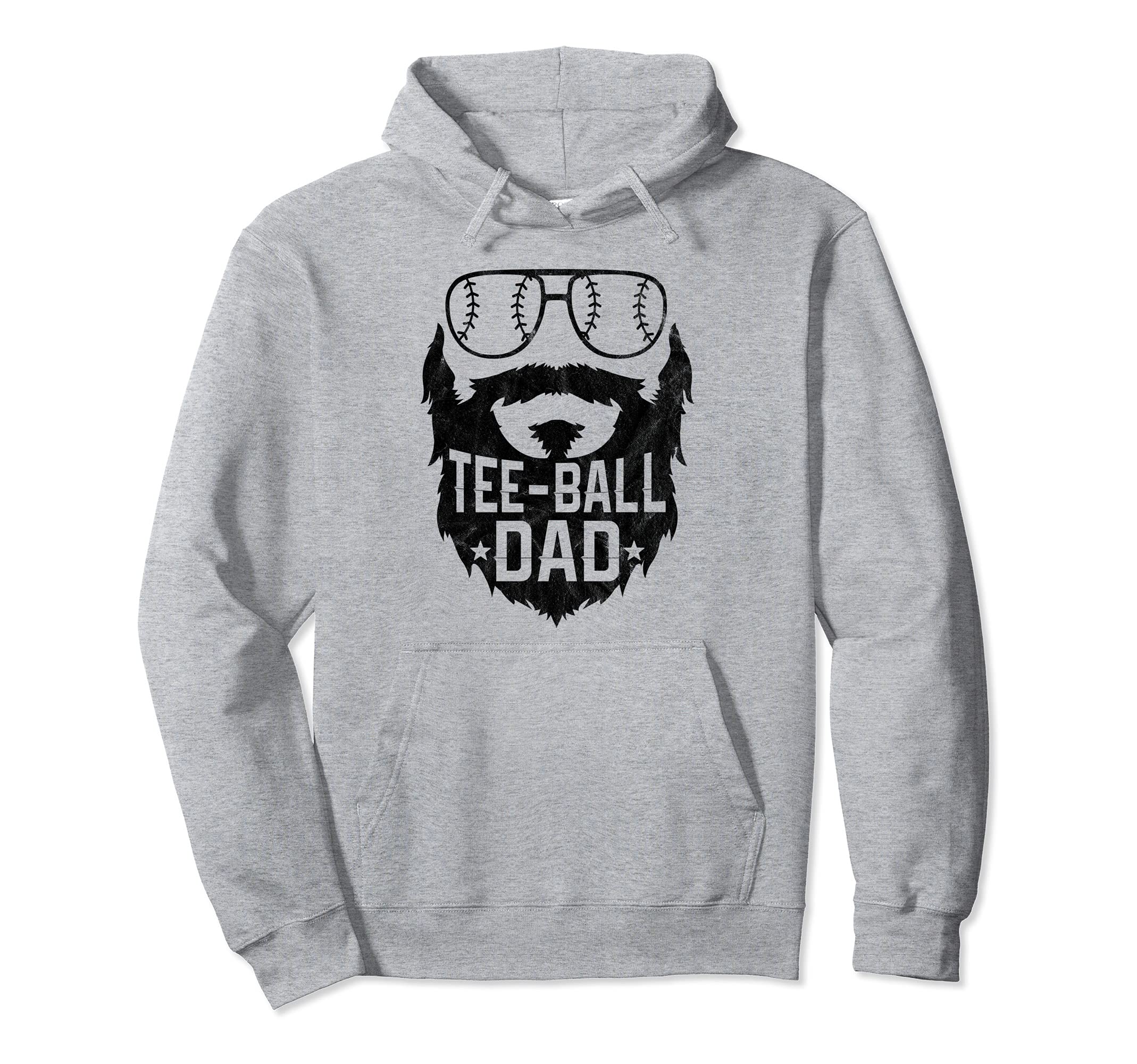 Proud Bearded Ball Dad Funny Fathers Day Hoodie - Unique Graphic Unisex - T-Shirt, Sweatshirt, Hoodie