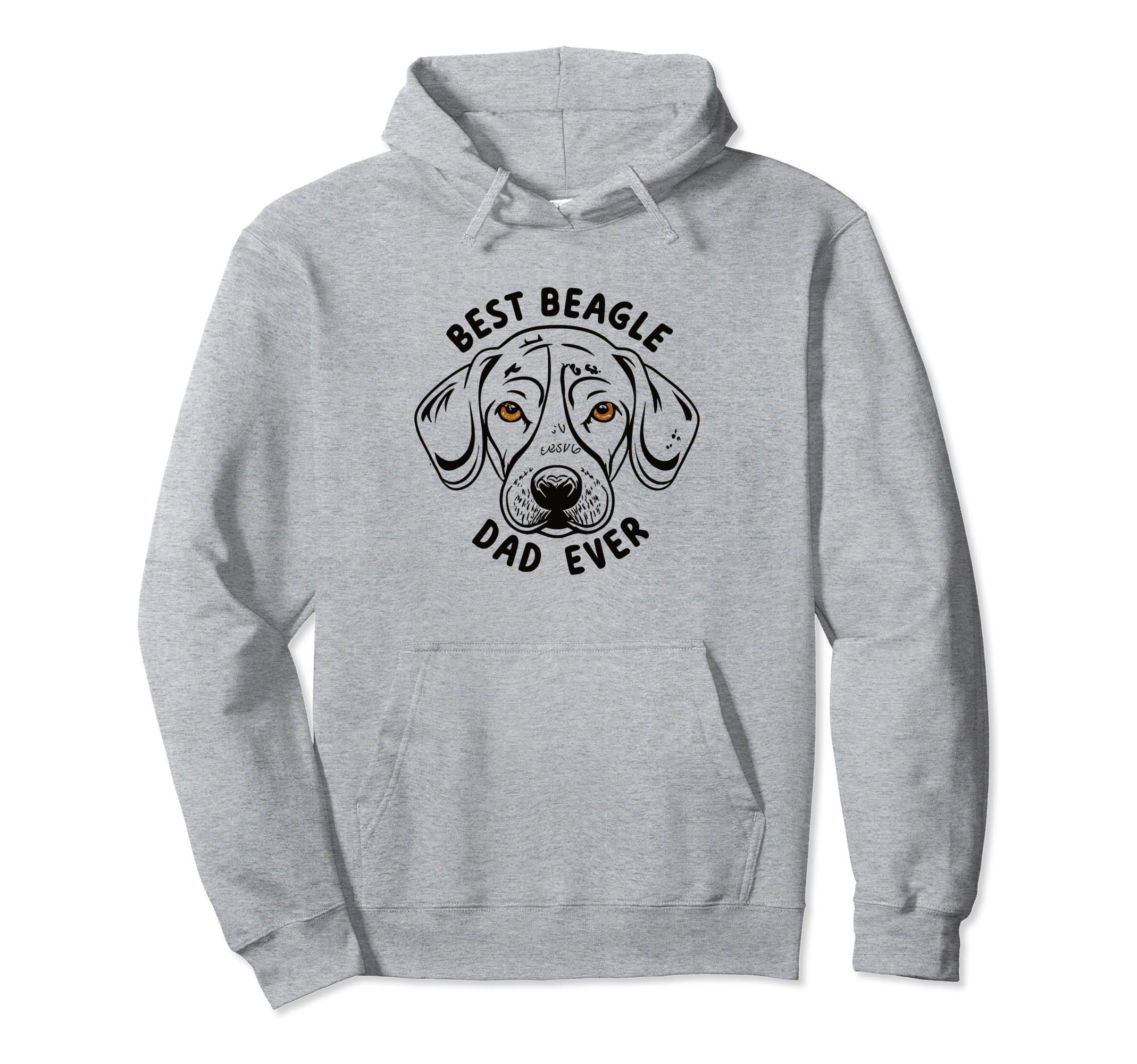 Best Beagle Dad Ever Funny Hound Dog Hoodie - Aesthetic Graphic Unisex - T-Shirt, Sweatshirt, Hoodie