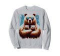 Papa Bear Funny Bears Animal Sweatshirt - Aesthetic Graphic for Adults - T-Shirt, Sweatshirt, Hoodie