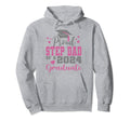 Super Proud Step Dad 2024 Graduate Hoodie - Graphic Print for Adults - T-Shirt, Sweatshirt, Hoodie