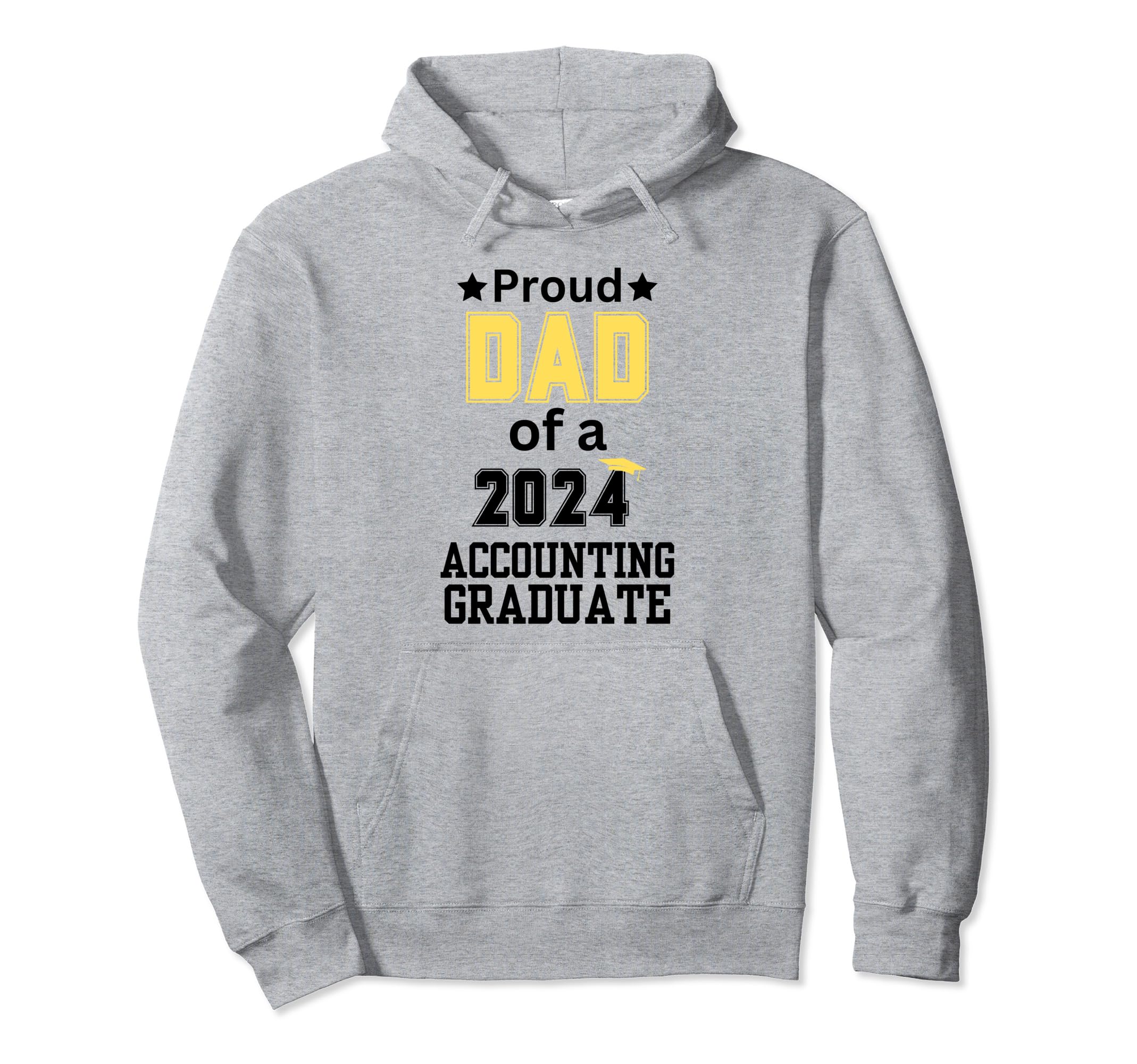 Proud Dad Class 2024 Accounting Hoodie - Fun Novelty Design Unisex - T-Shirt, Sweatshirt, Hoodie