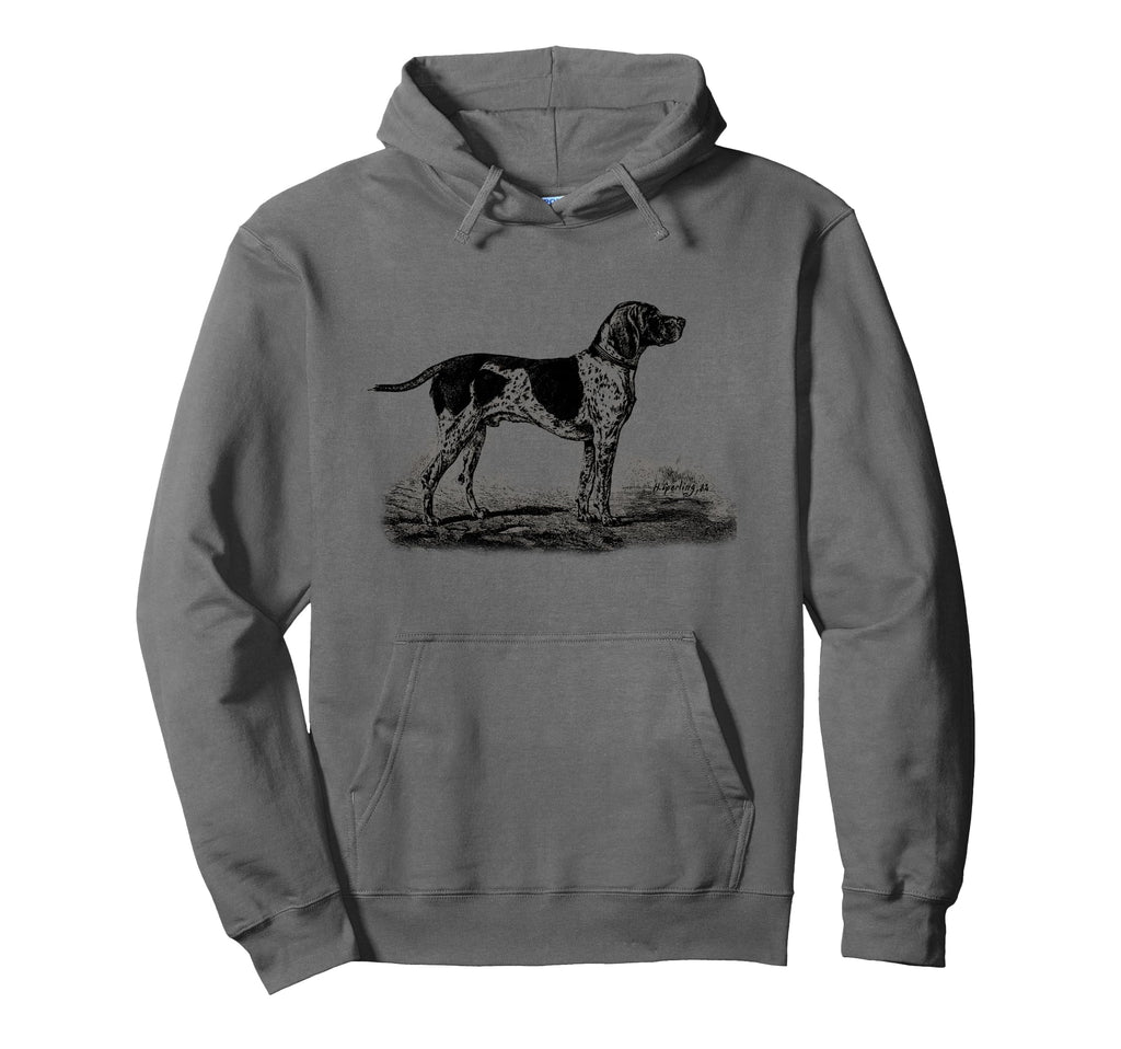 Gsp Dad German Shorthaired Pointer Dog Hoodie - Custom Art Print for Adults - T-Shirt, Sweatshirt, Hoodie