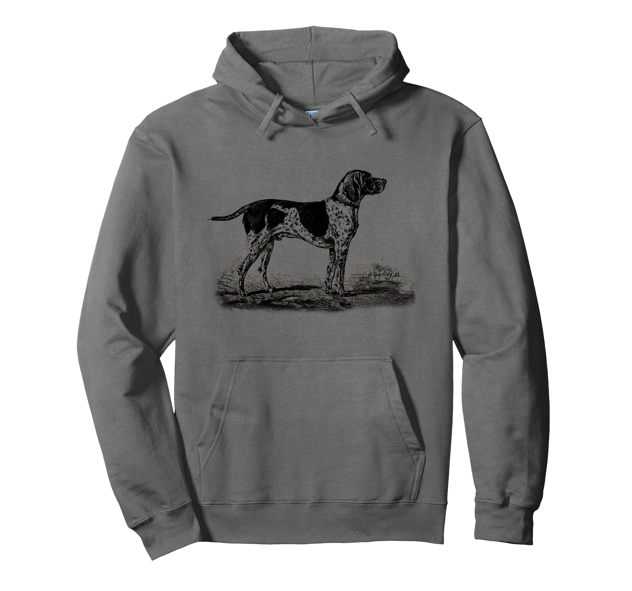 Gsp Dad German Shorthaired Pointer Dog Hoodie - Custom Art Print for Adults - T-Shirt, Sweatshirt, Hoodie