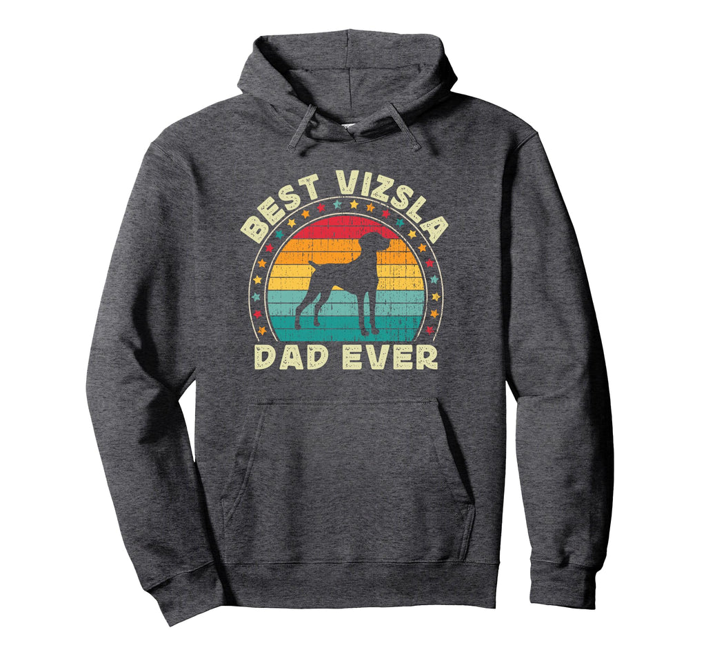 Vizsla Dad Hungarian Vizsla Dad Dog Hoodie - Aesthetic Graphic Unisex - T-Shirt, Sweatshirt, Hoodie