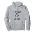 Dad Jokes Hoodie - Minimalist Print Unisex - T-Shirt, Sweatshirt, Hoodie