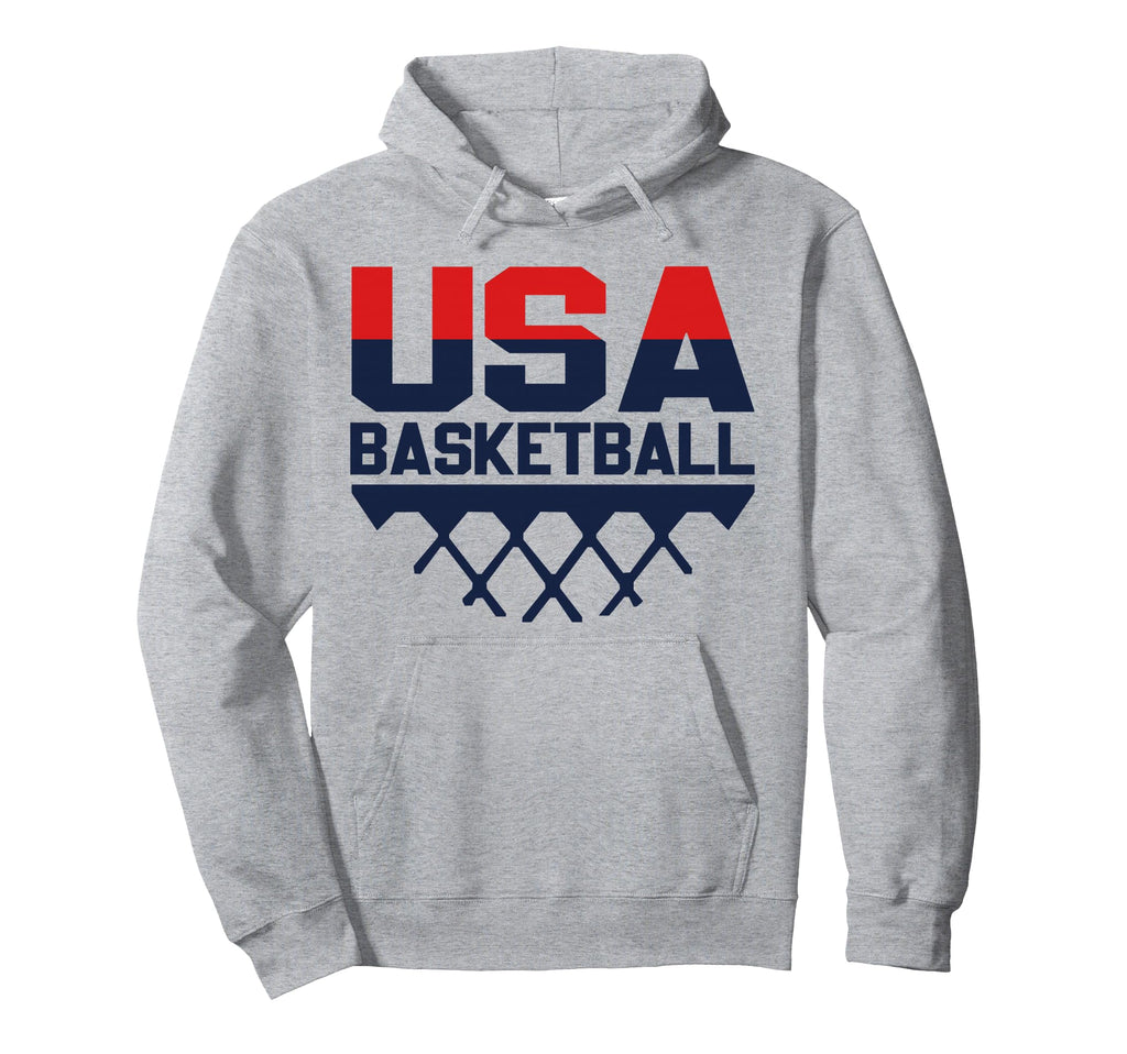 Usa Team Sports Basketball Hoodie - Unique Graphic Men Women - T-Shirt, Sweatshirt, Hoodie