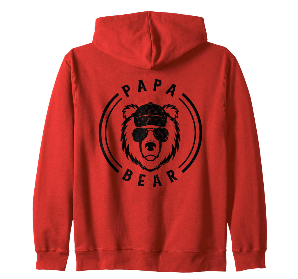 Papa Bear Sunglasses Baseball Cap T-Shirt - Fun Novelty Design for Adults - T-Shirt, Sweatshirt, Hoodie