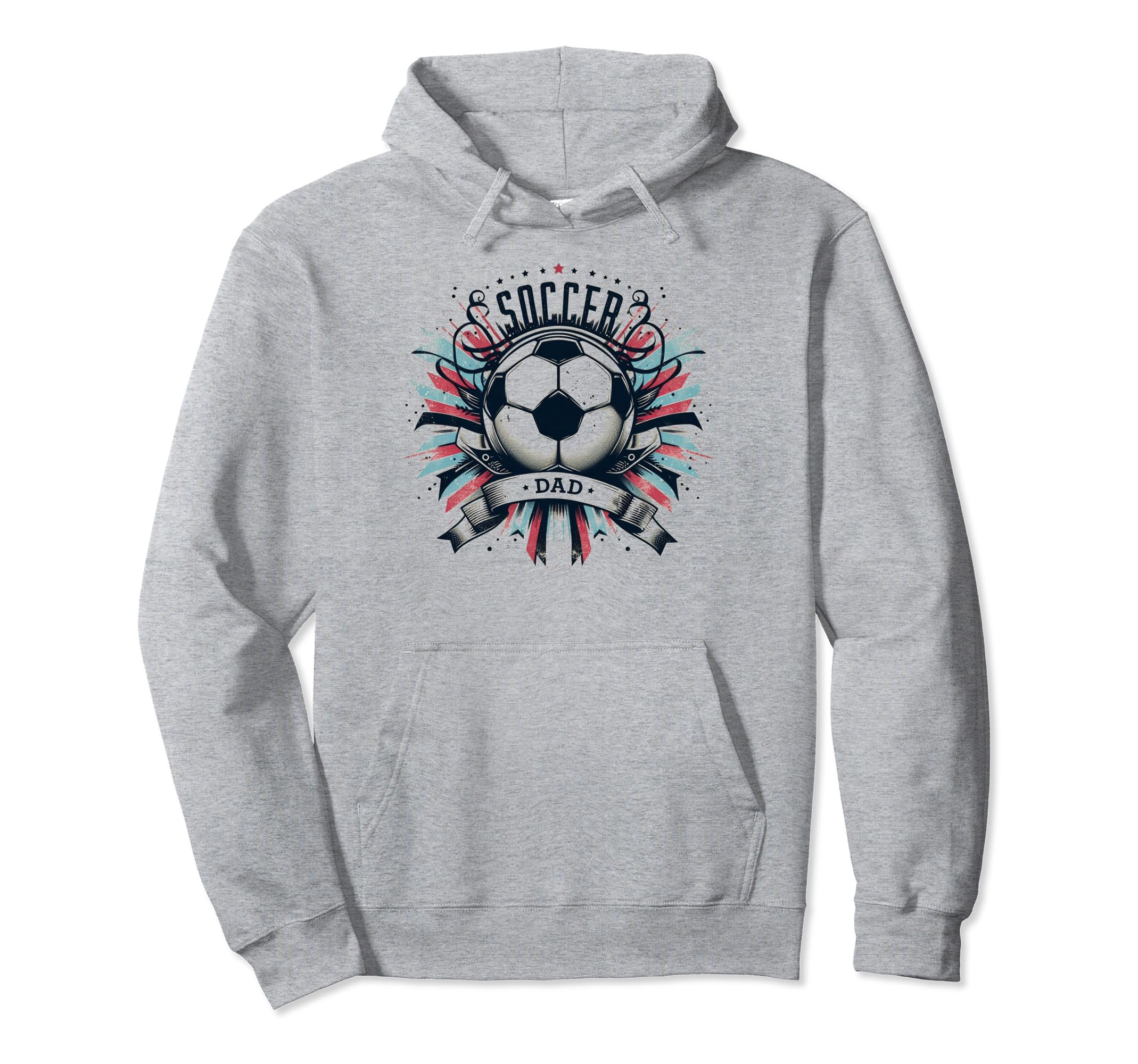 Soccer Dad Family Matching Dad Hoodie - Fun Novelty Design for Adults - T-Shirt, Sweatshirt, Hoodie