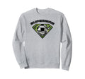 Superman Soccer Shield Sweatshirt - Unique Graphic Unisex - T-Shirt, Sweatshirt, Hoodie