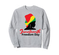 Juneteenth Melanin Black Dad Brown Sweatshirt - Novelty Apparel for Adults - T-Shirt, Sweatshirt, Hoodie
