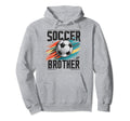 Soccer Brother Family Matching Team Hoodie - Trendy Graphic for Adults - T-Shirt, Sweatshirt, Hoodie