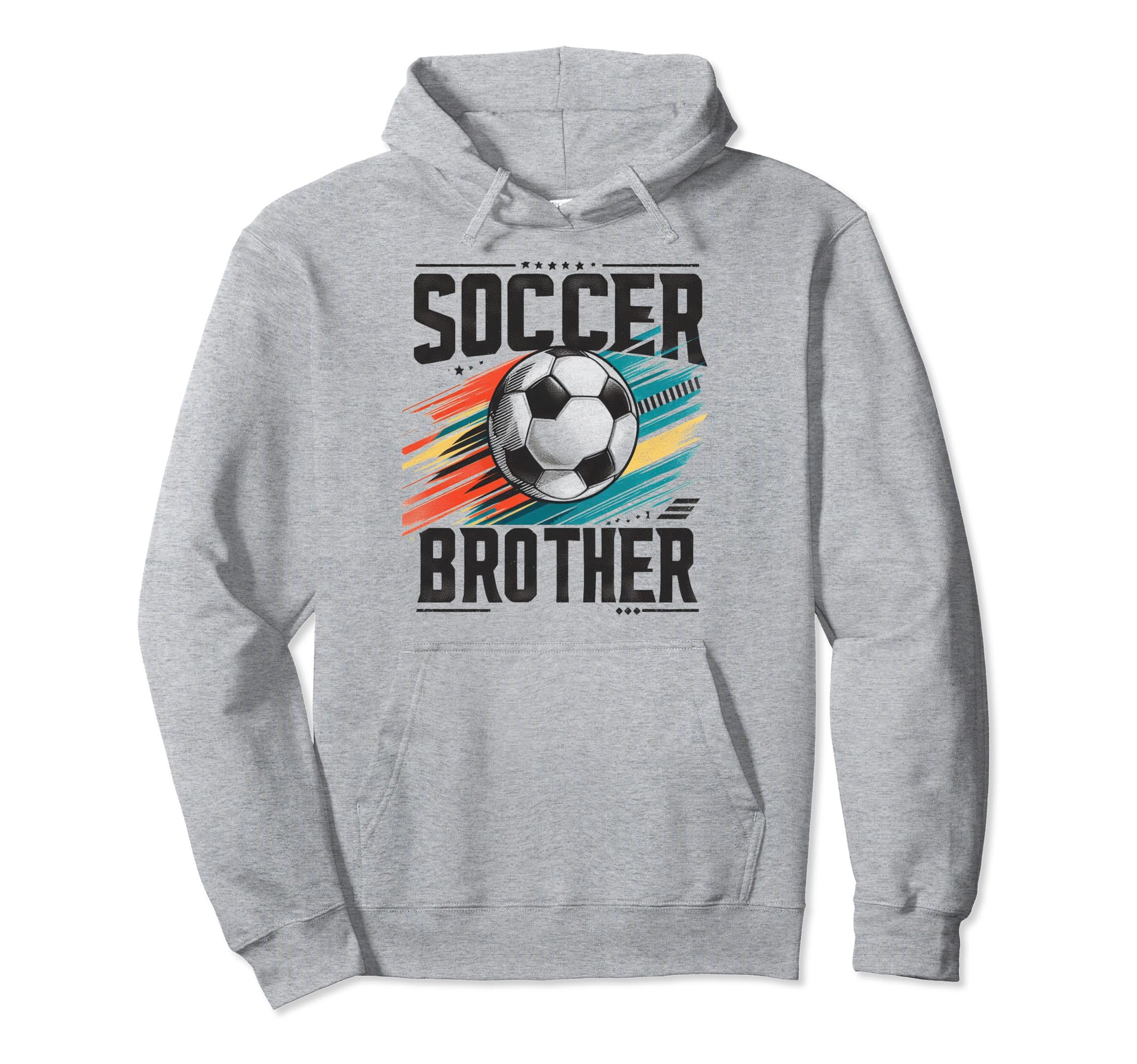 Soccer Brother Family Matching Team Hoodie - Trendy Graphic for Adults - T-Shirt, Sweatshirt, Hoodie