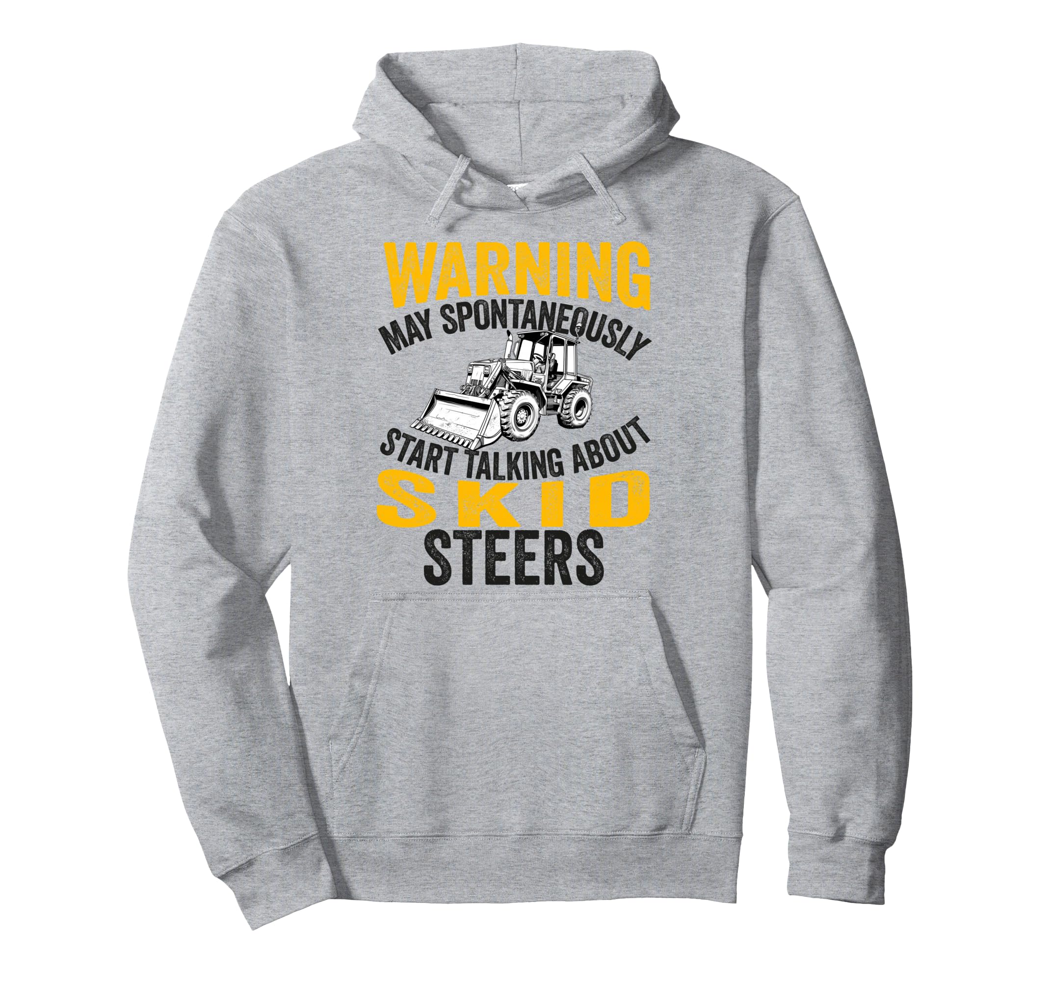 Skid Steer Loader Operator Dad Skid Hoodie - Graphic Print for Adults - T-Shirt, Sweatshirt, Hoodie