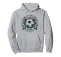 Soccer Papa Family Matching Dad Hoodie - Minimalist Print for Adults - T-Shirt, Sweatshirt, Hoodie