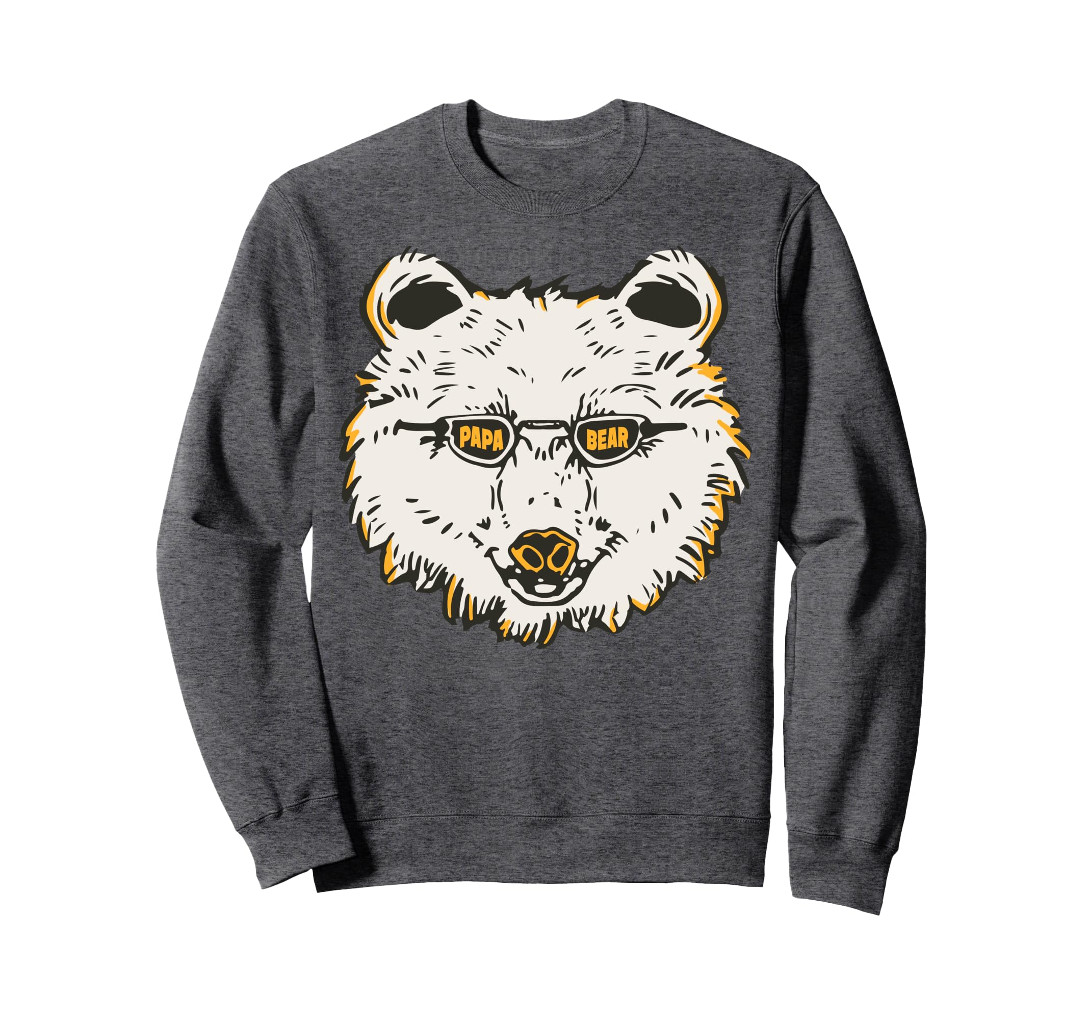 Papa Bear Sunglasses Sweatshirt - Streetwear Style Men Women - T-Shirt, Sweatshirt, Hoodie