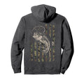 Fishing Camo American Flag Bass Fish Hoodie - Novelty Apparel for Adults - T-Shirt, Sweatshirt, Hoodie