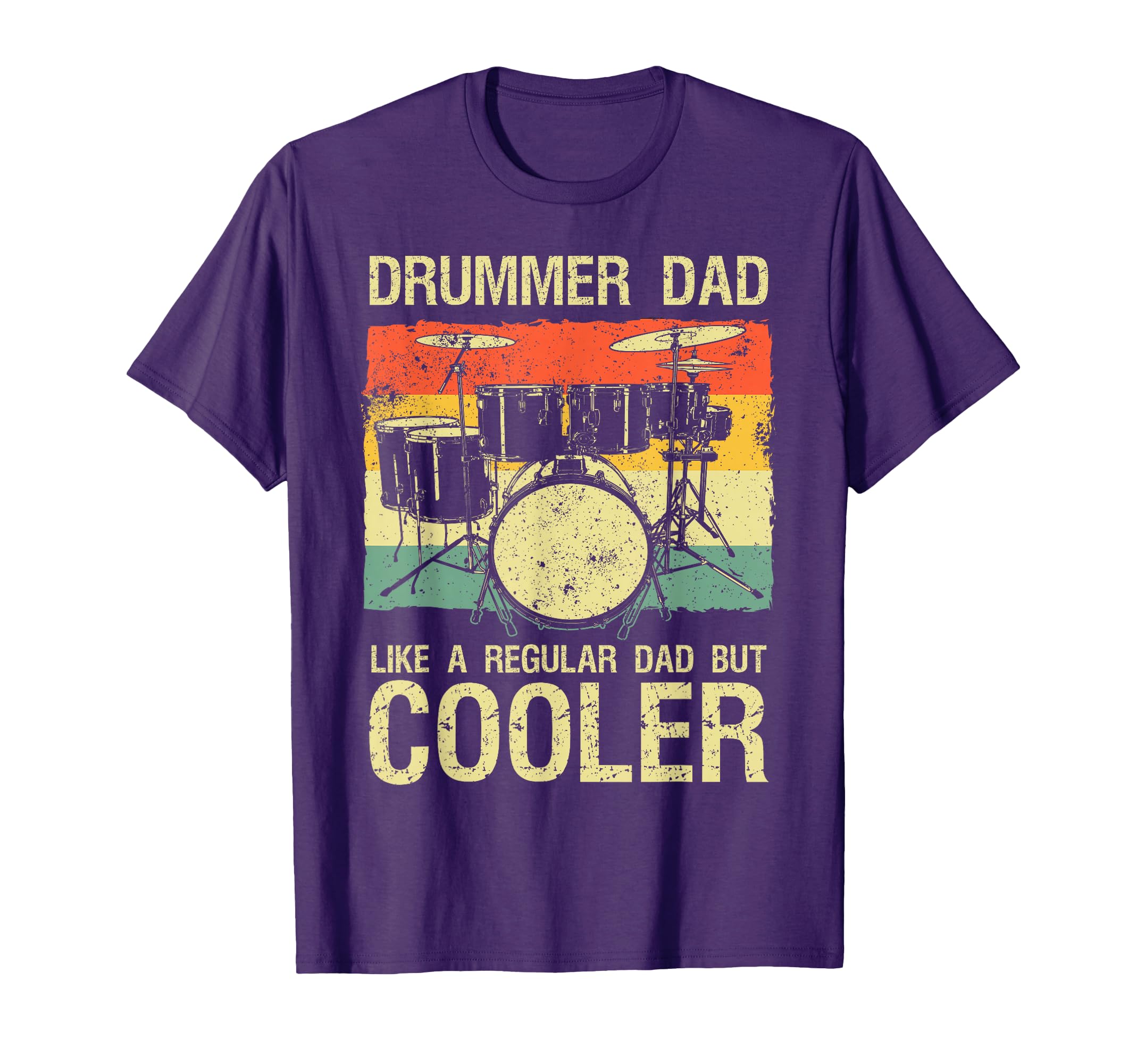 Best Drummer Dad Art Father Music Drums T-Shirt - Trendy Graphic Men Women - T-Shirt, Sweatshirt, Hoodie