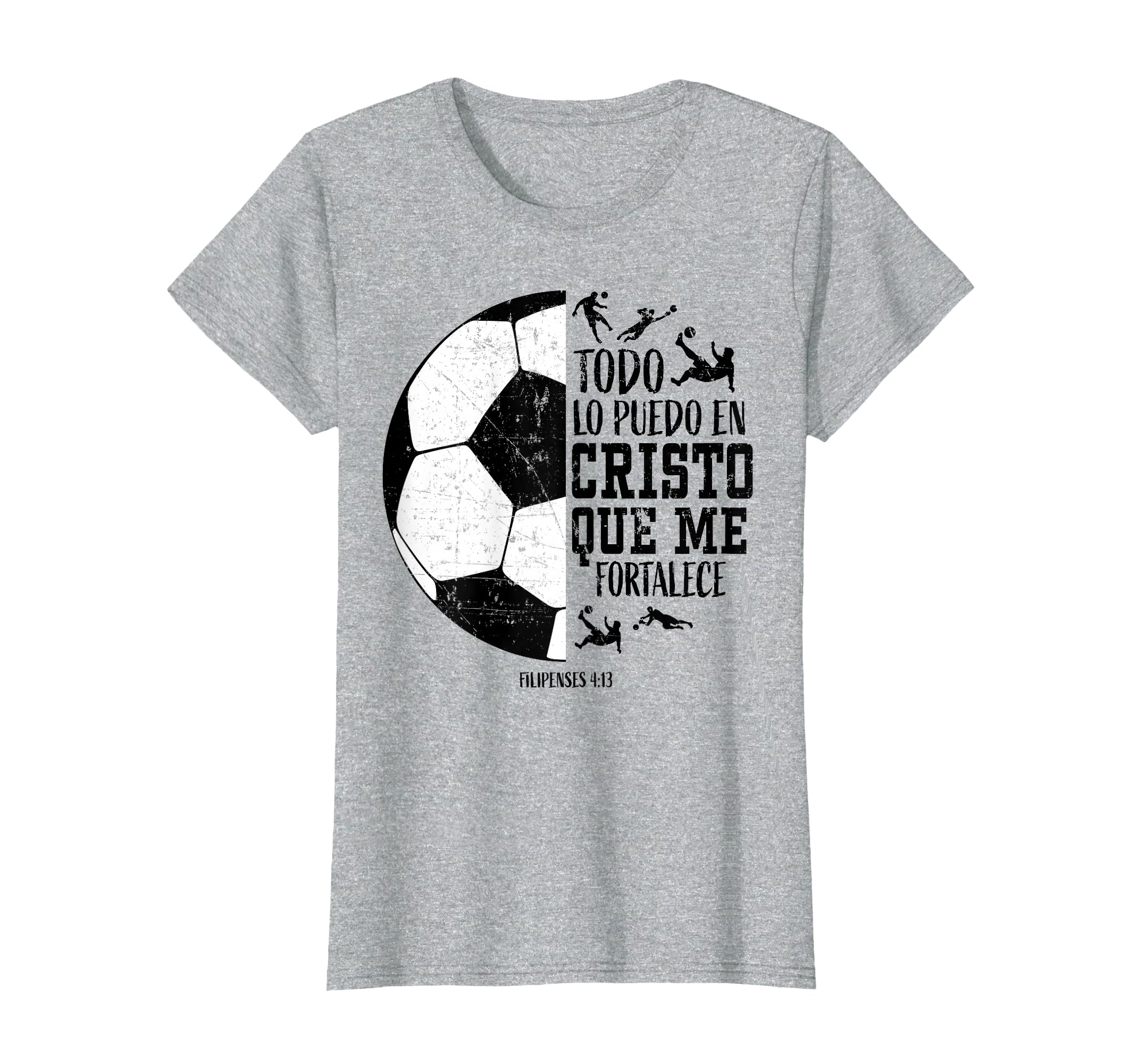 Todo Lo Puedo En Cristo Que Me T-Shirt - Fun Novelty Design Unisex - T-Shirt, Sweatshirt, Hoodie