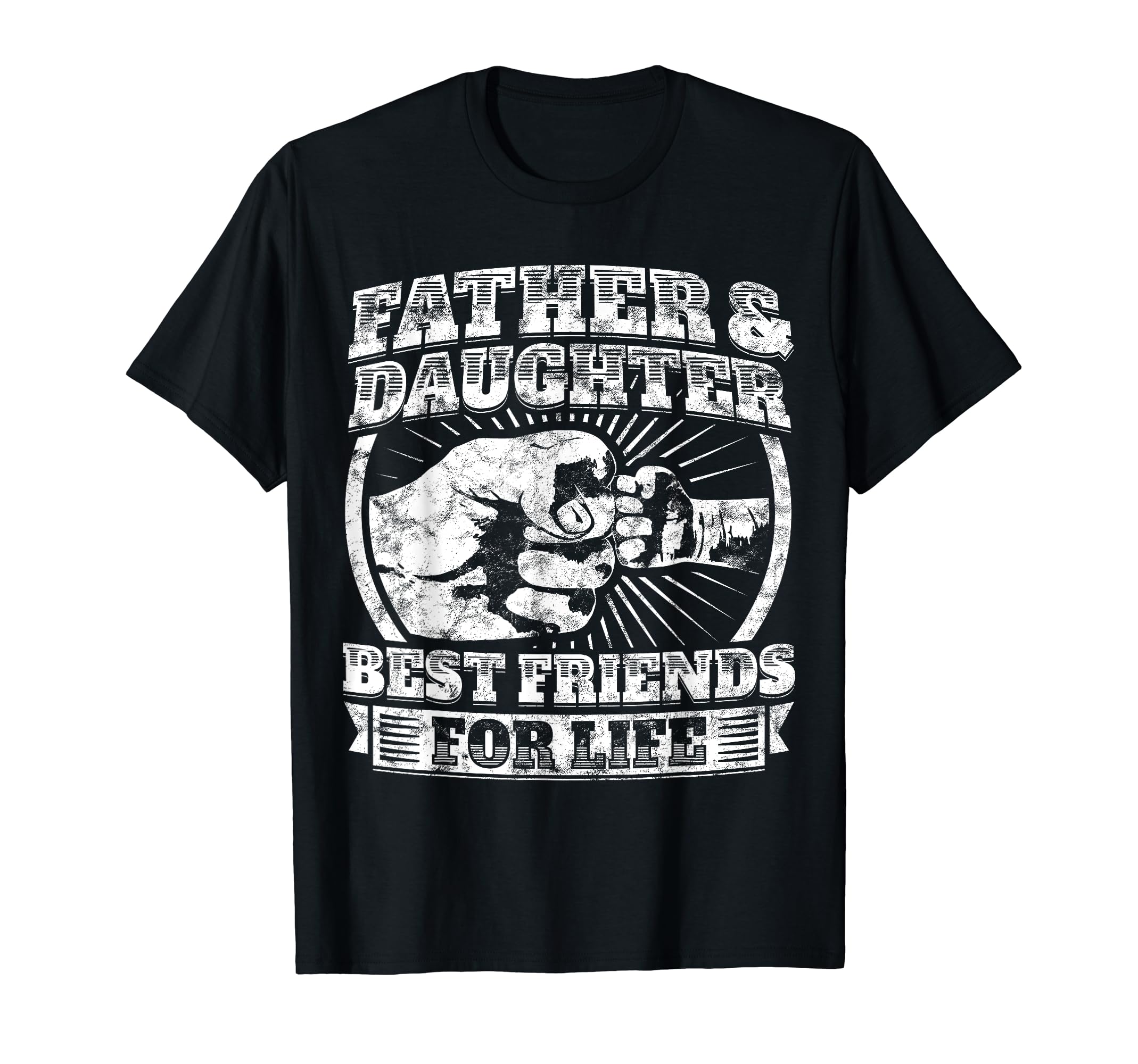 Father Daughter Matching Outfit Gift Dad T-Shirt - Custom Art Print Unisex - T-Shirt, Sweatshirt, Hoodie