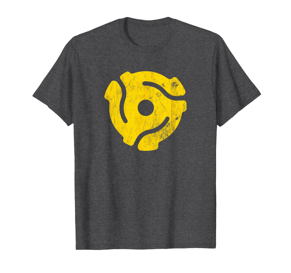 45 Record Adapter 45 Rpm Adapter 45 T-Shirt - Minimalist Print for Adults - T-Shirt, Sweatshirt, Hoodie