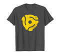 45 Record Adapter 45 Rpm Adapter 45 T-Shirt - Minimalist Print for Adults - T-Shirt, Sweatshirt, Hoodie