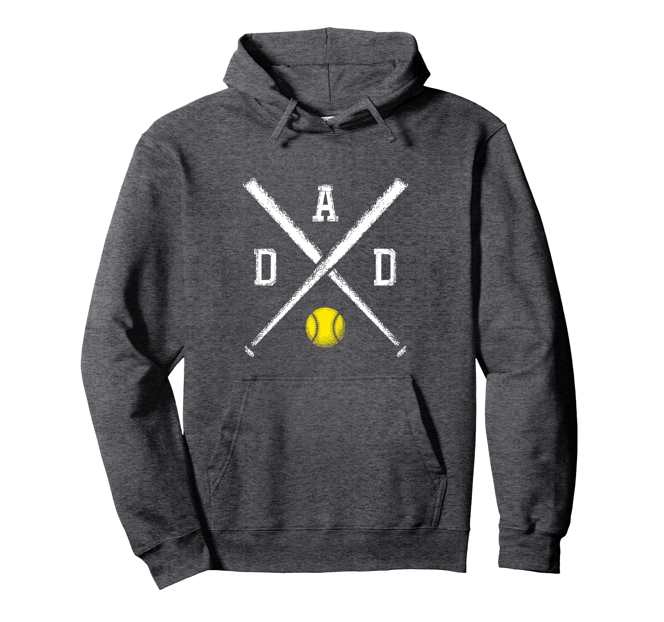 Softball Dad Game Day Hoodie - Novelty Apparel Men Women - T-Shirt, Sweatshirt, Hoodie