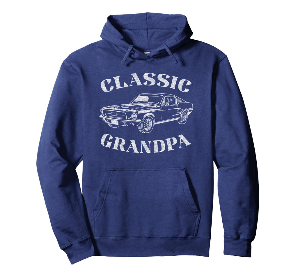 Funny Grandpa Car Hoodie - Graphic Print Men Women - T-Shirt, Sweatshirt, Hoodie