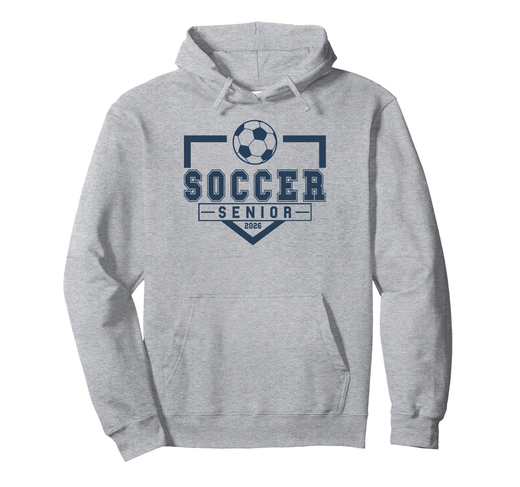 Soccer Senior Night Soccer Senior 2026 Hoodie - Aesthetic Graphic Unisex - T-Shirt, Sweatshirt, Hoodie
