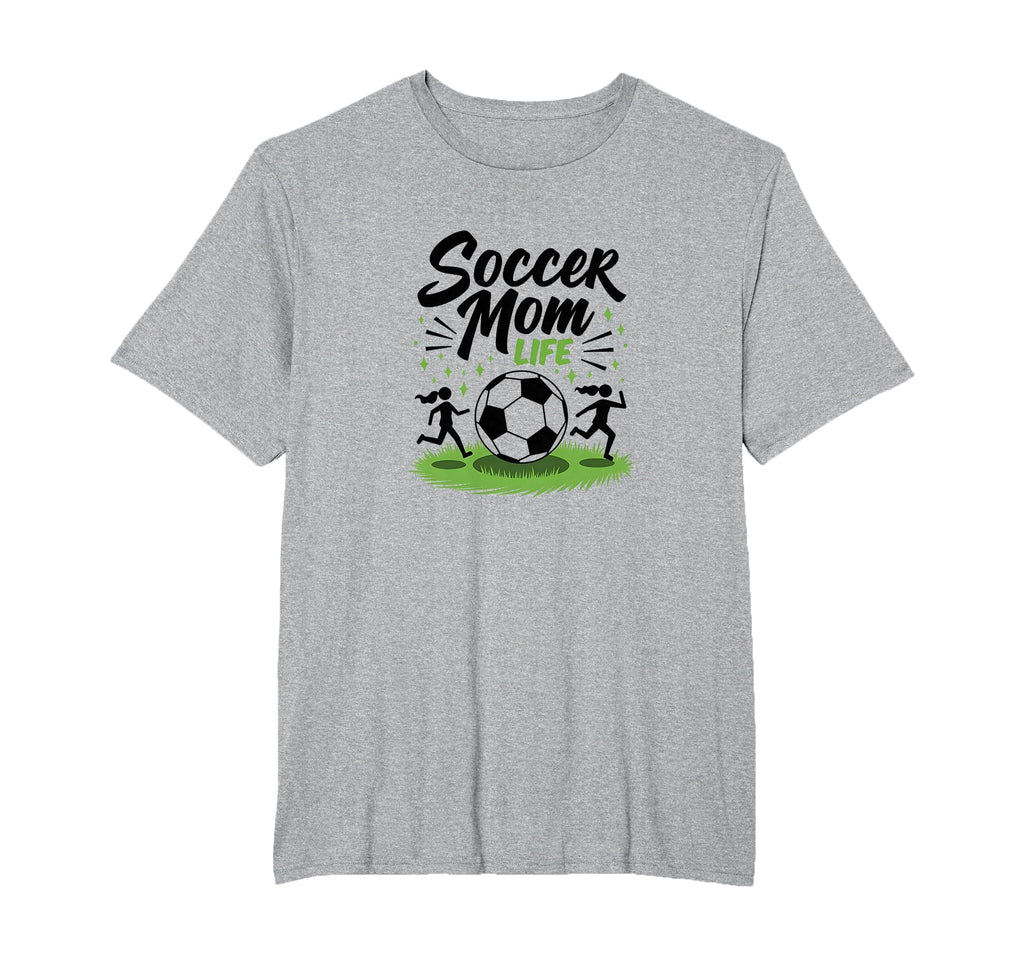 Soccer Mom Life Proud Parent Sweatshirt - Fun Novelty Design Men Women - T-Shirt, Sweatshirt, Hoodie