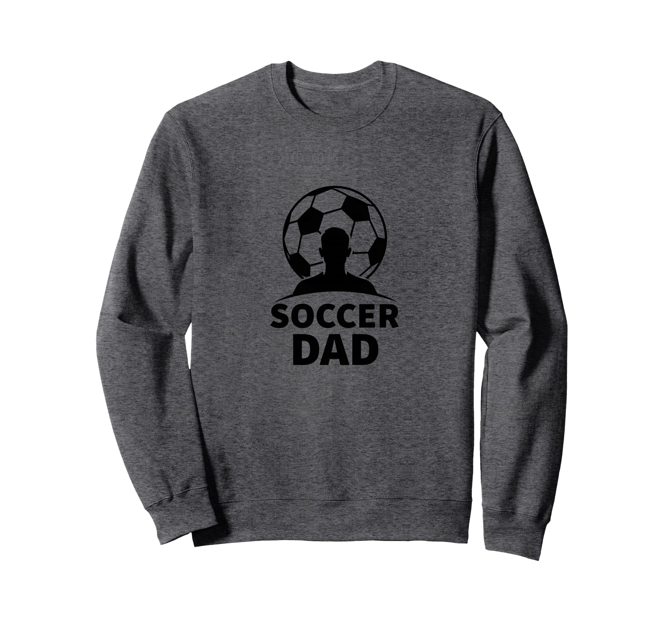 Soccer Dad Silhouette Proud Sports Sweatshirt - Unique Graphic for Adults - T-Shirt, Sweatshirt, Hoodie