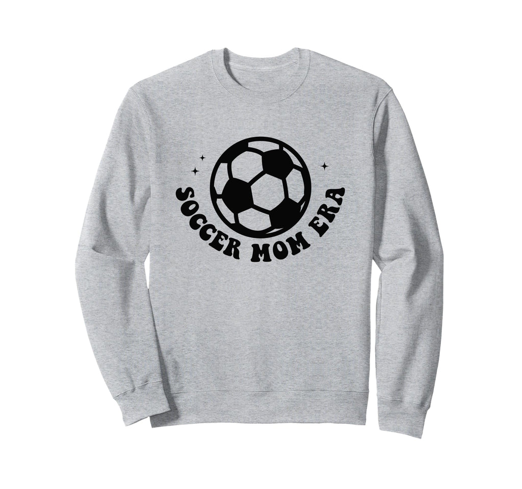 My Soccer Mom Era Groovy Soccer Sweatshirt - Fun Novelty Design Men Women - T-Shirt, Sweatshirt, Hoodie