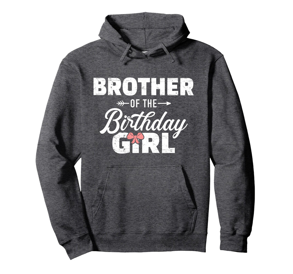 Brother Birthday Daughter Matching Family Hoodie - Custom Art Print Unisex - T-Shirt, Sweatshirt, Hoodie