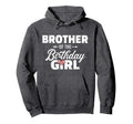 Brother Birthday Daughter Matching Family Hoodie - Custom Art Print Unisex - T-Shirt, Sweatshirt, Hoodie