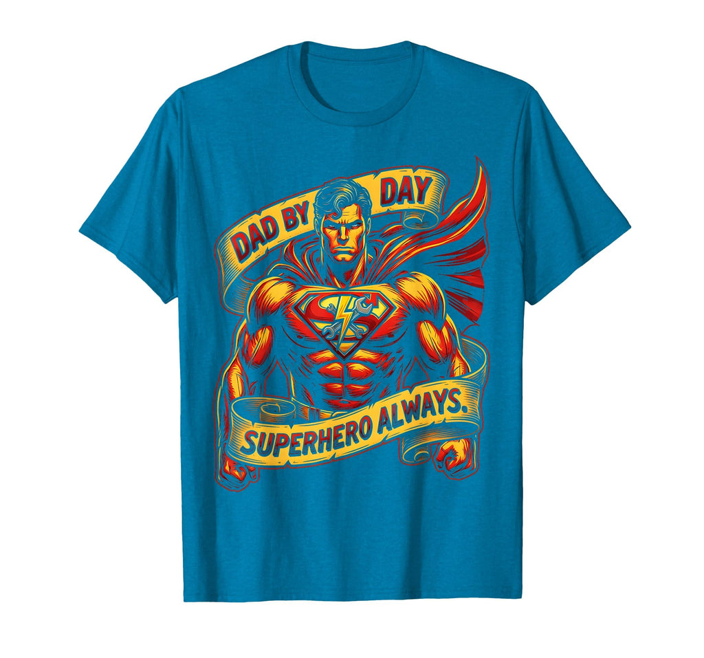 Dad Day Superhero Always Funny Father T-Shirt - Trendy Graphic Men Women - T-Shirt, Sweatshirt, Hoodie