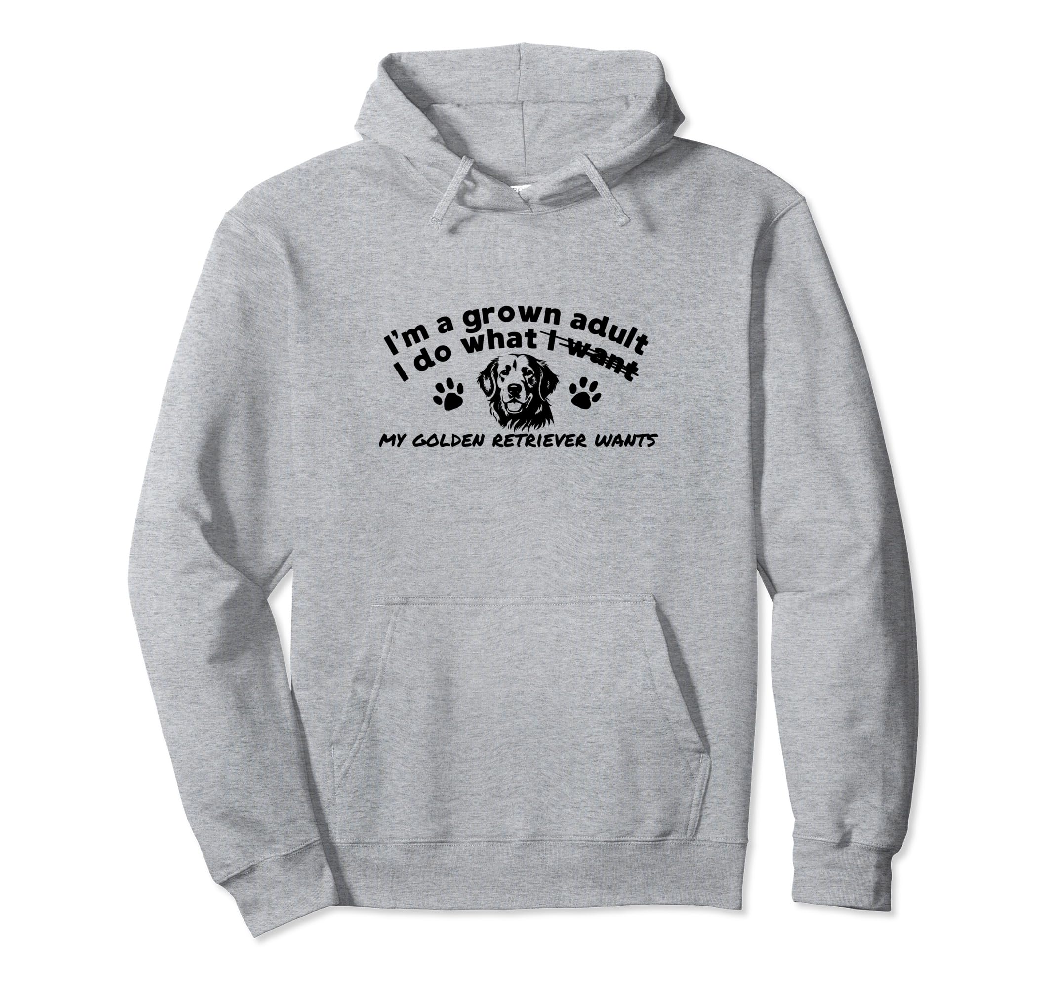 Funny Dog Lovers Gift Golden Retriever Hoodie - Trendy Graphic Men Women - T-Shirt, Sweatshirt, Hoodie