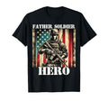 Proud Military Veteran Father T-Shirt - Fun Novelty Design for Adults - T-Shirt, Sweatshirt, Hoodie