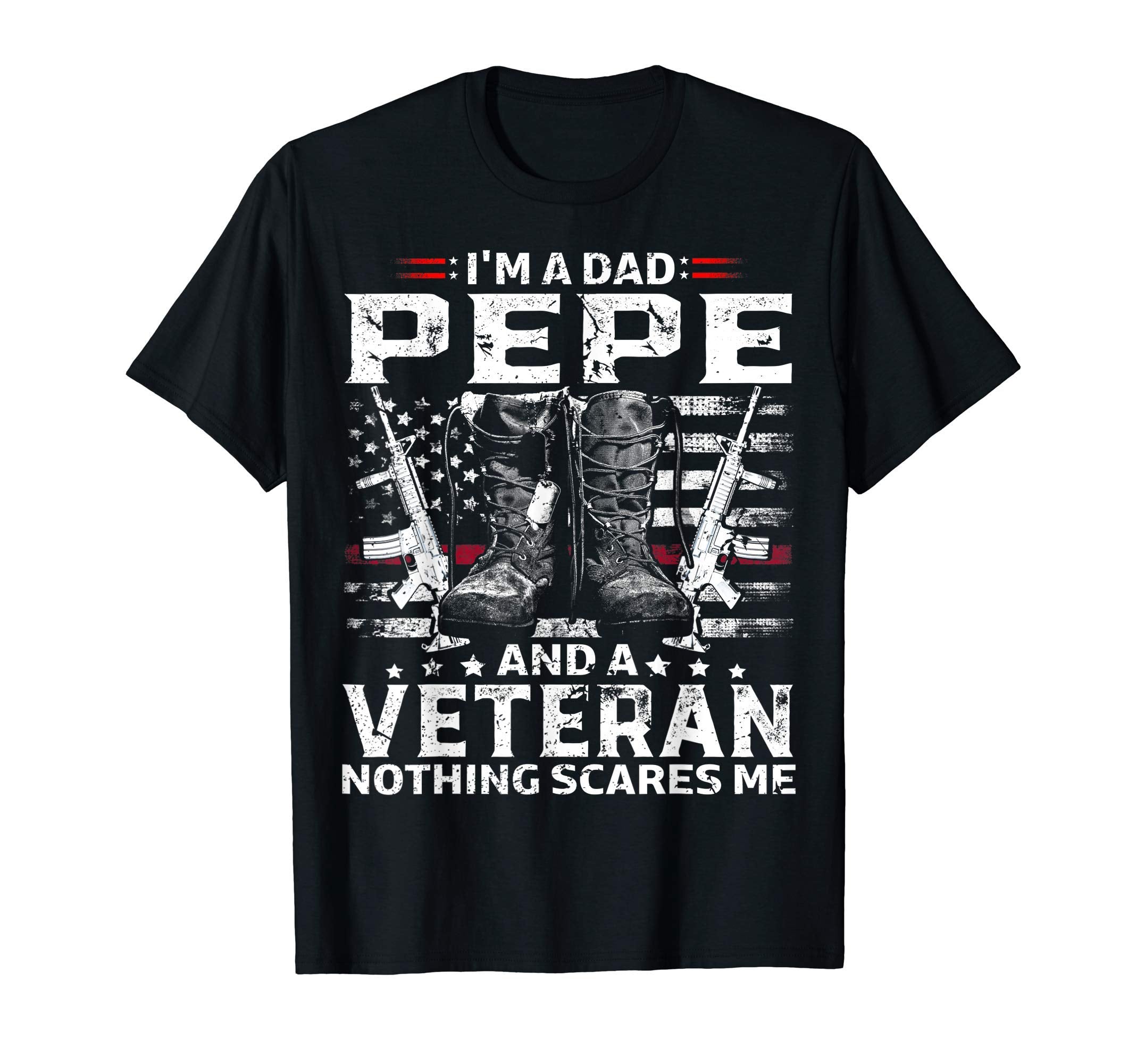 Im Dad Pepe Veteran Fathers Day T-Shirt - Novelty Apparel for Adults - T-Shirt, Sweatshirt, Hoodie