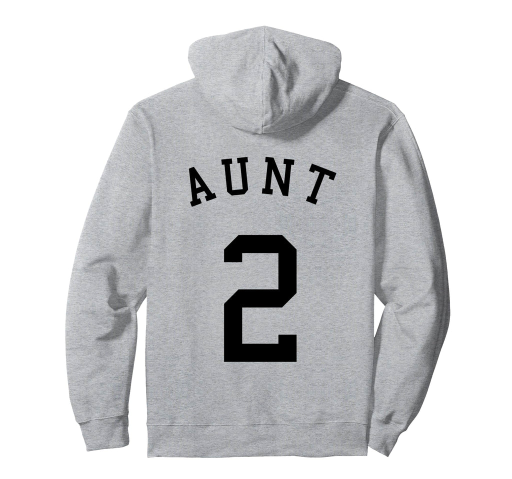 Aunt Team Uniform No 2 Soccer Hoodie - Custom Art Print for Adults - T-Shirt, Sweatshirt, Hoodie
