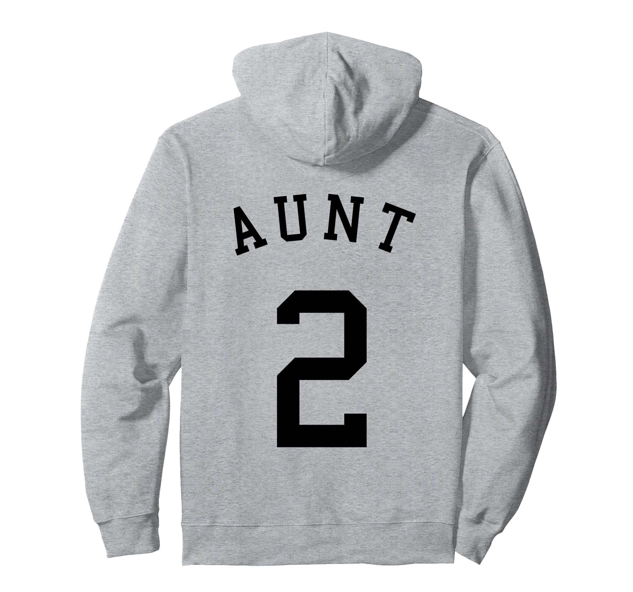 Aunt Team Uniform No 2 Soccer Hoodie - Custom Art Print for Adults - T-Shirt, Sweatshirt, Hoodie